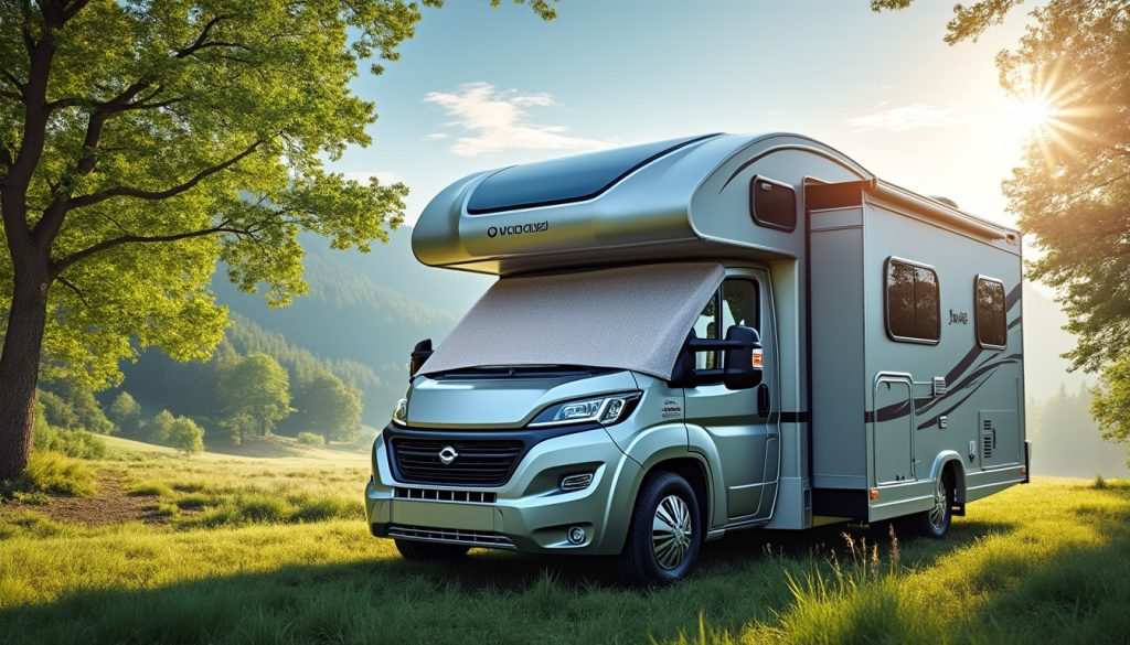 protégez votre camping-car de l'humidité avec notre couverture de pare-brise en promotion. appréciée pour son excellent rapport qualité-prix, cette solution efficace est en stock limité. ne manquez pas votre chance d'en profiter !