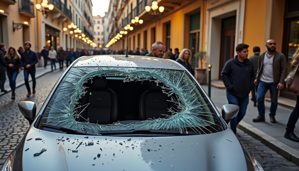 une voiture garée à montpellier subit des actes de vandalisme, avec des vitres et un pare-brise brisés volontairement. découvrez les détails de cet incident choquant et les conséquences pour le propriétaire.