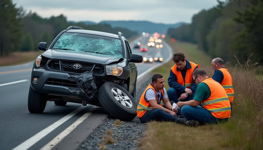 deux personnes ont été blessées après qu'un pneu a traversé le pare-brise d'un suv sur l'i-476 en pennsylvanie. découvrez les détails de cet accident impressionnant et les circonstances exactes de l'incident.