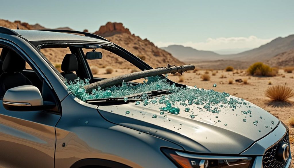 une attaque terroriste en cisjordanie a fait un blessé après qu'un barre de fer a été projetée à travers le pare-brise d'une voiture sur la route 5, suscitant inquiétude et tensions dans la région.