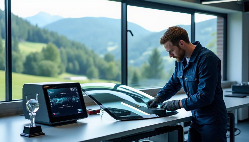 à cornimont, dans les vosges, une entreprise du secteur du pare-brise est distinguée pour son innovation et son savoir-faire.